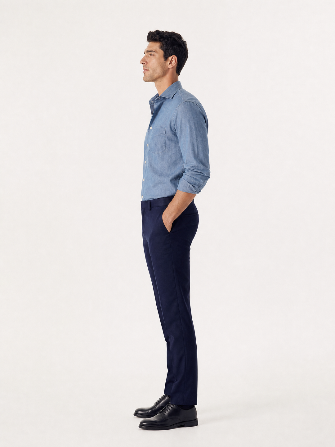 Chemise Chambray Délavée
