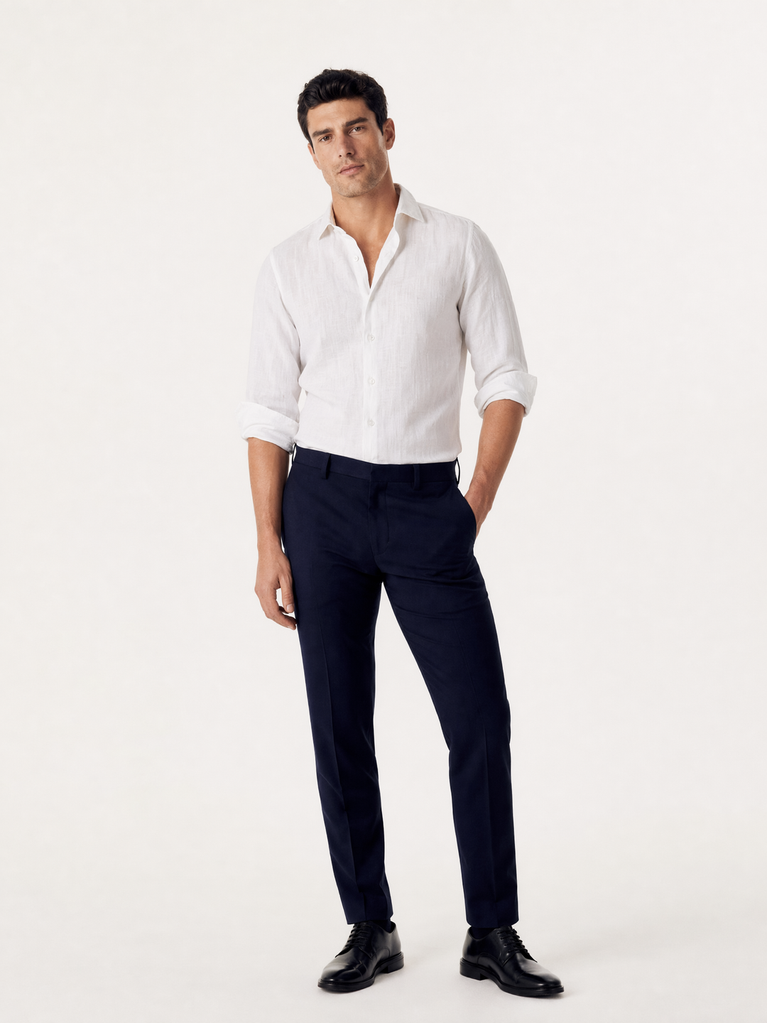 Chemise en Lin Naturel - Blanc Naturel