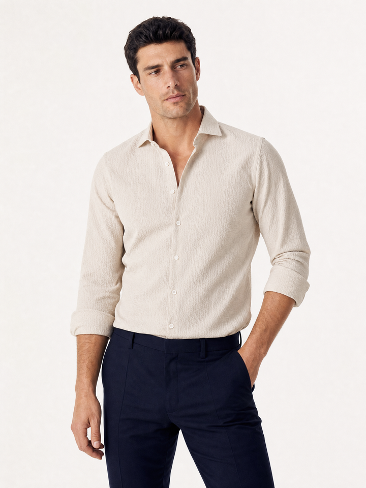 Chemise Seersucker Estivale