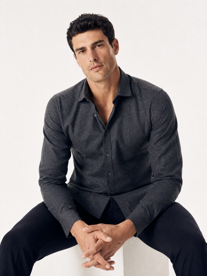 Chemise en Flanelle Brossée