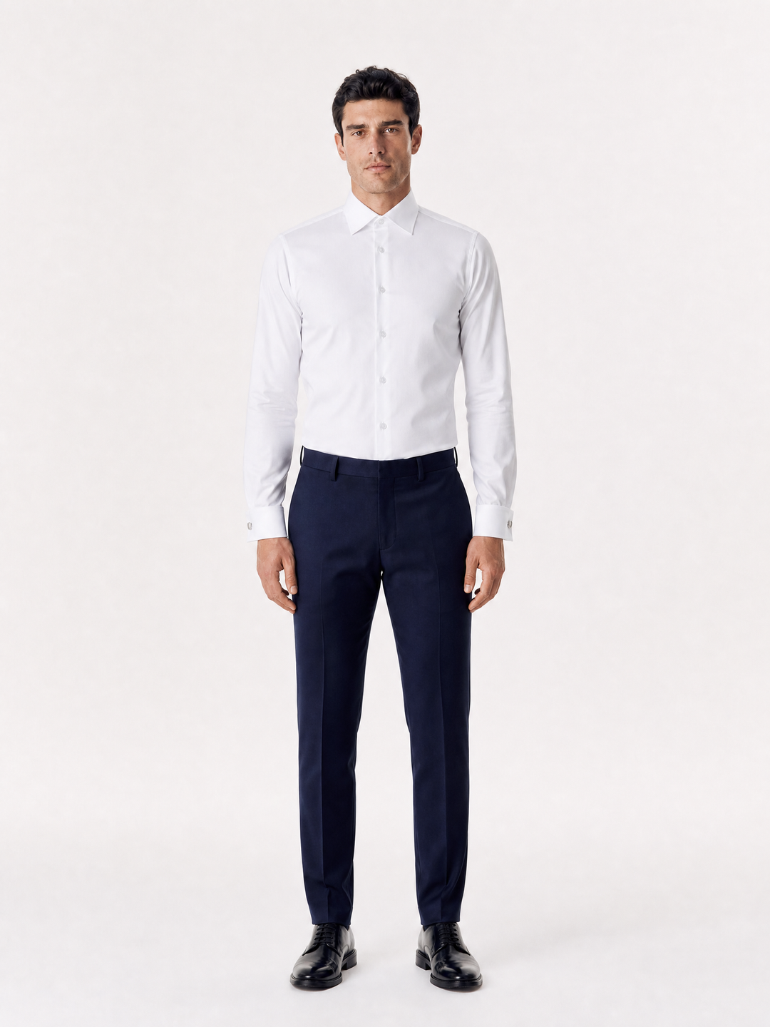 Chemise Popeline Infroissable - Blanc Optique