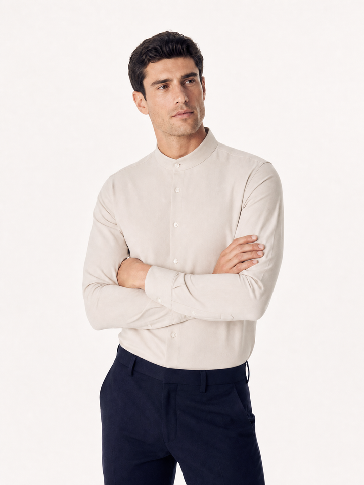 Chemise Col Mao Raffinée